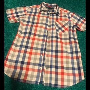 Boys Plaid Tommy Hilfiger shirt